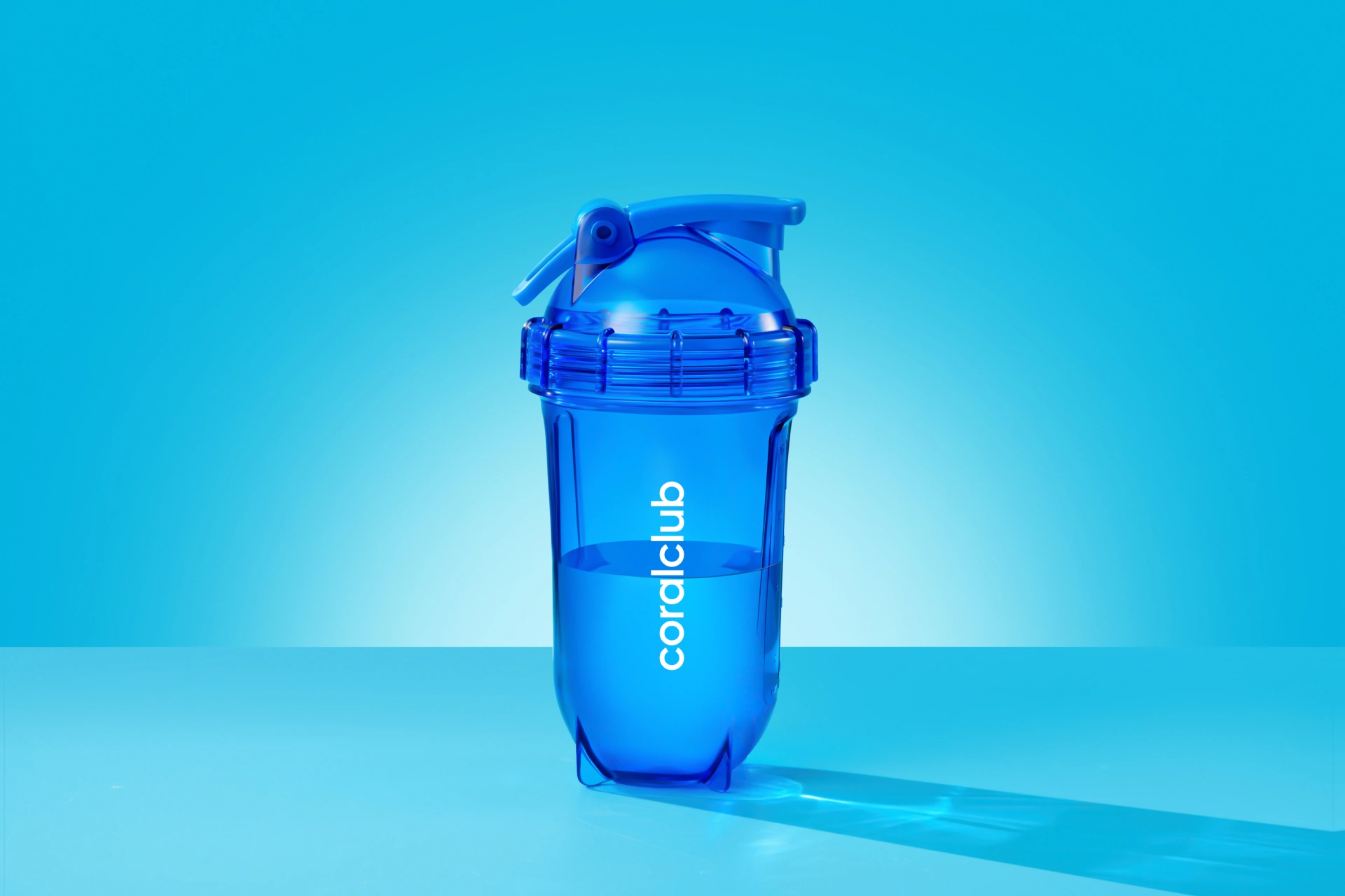 Shaker coralclub, blu