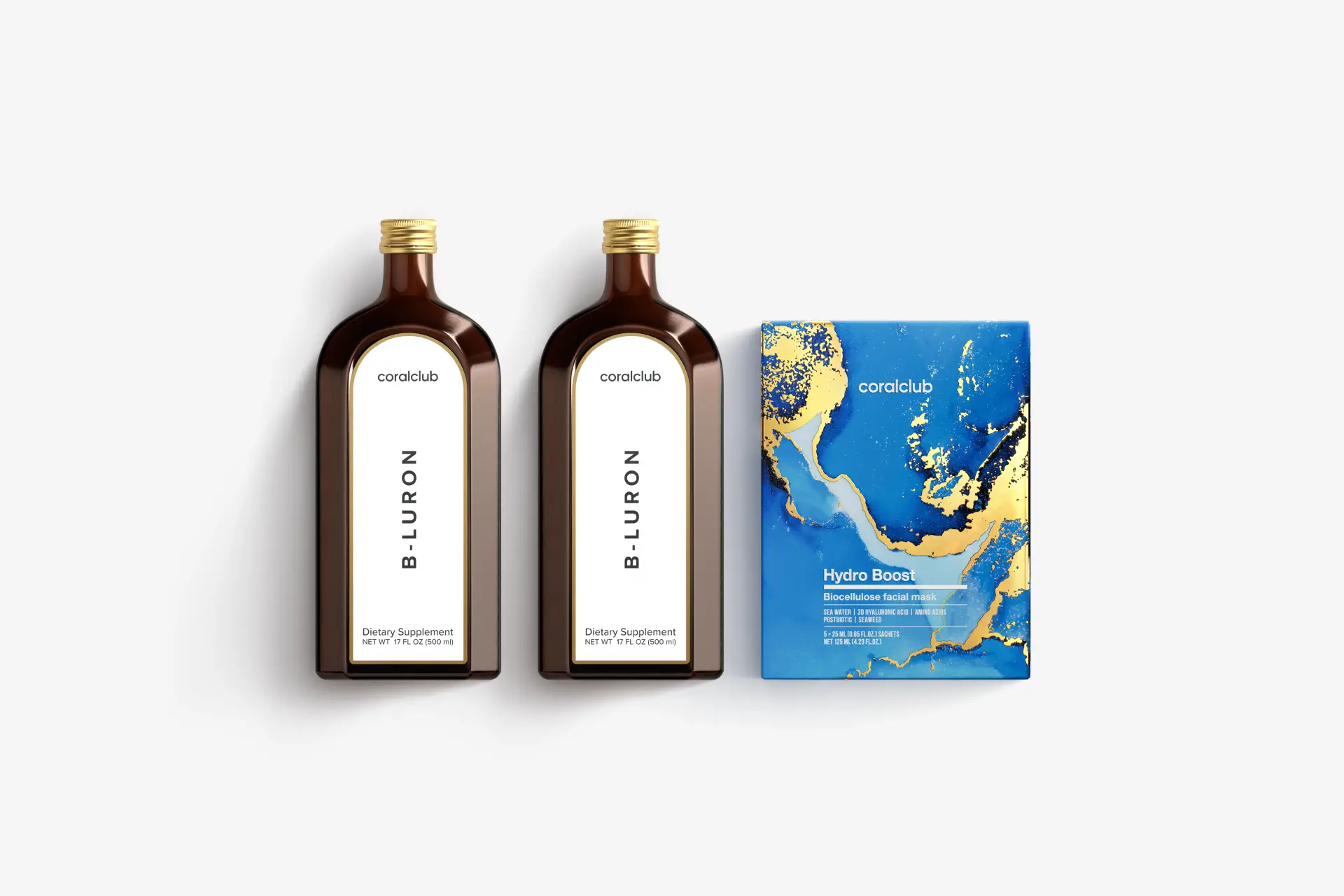 B-Luron + Hydro Boost Biocellulose Facial Mask (5 bustine)